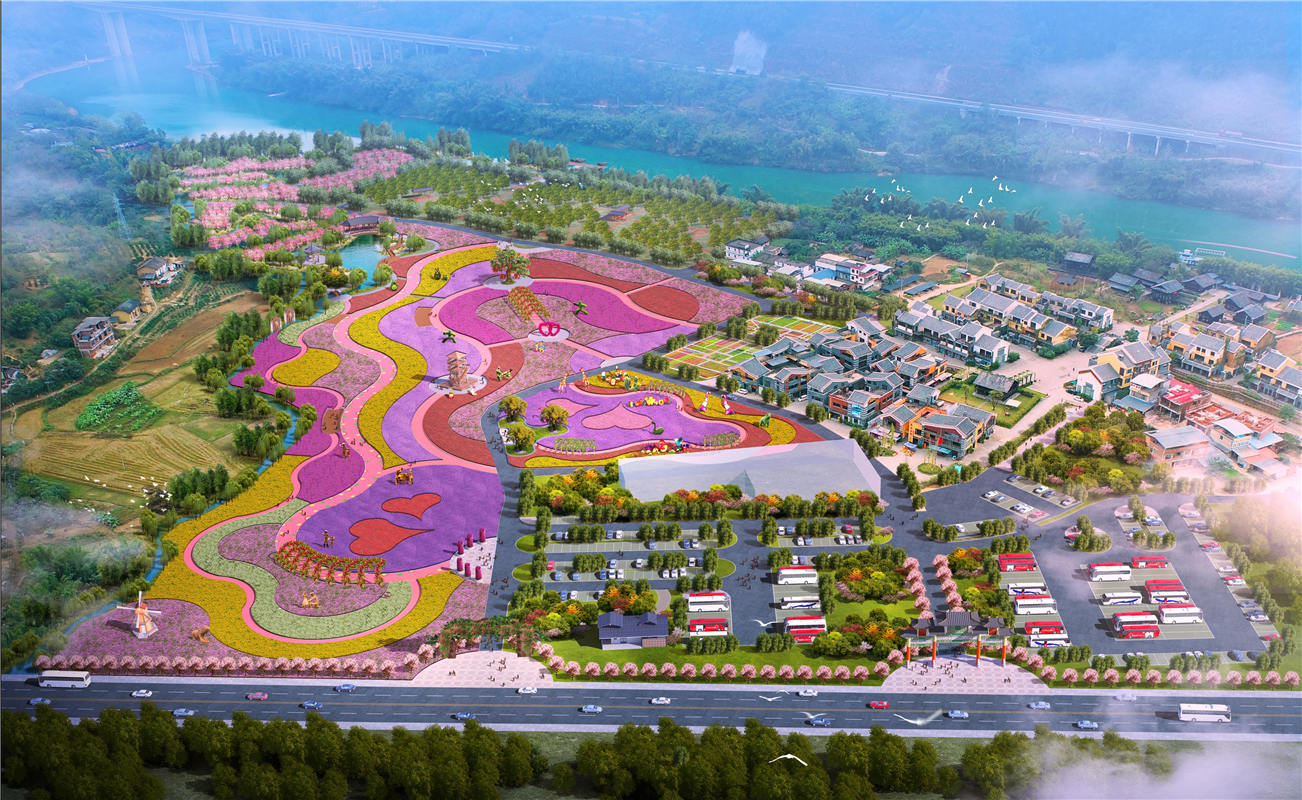 平樂縣“原味漓江花海”田園景觀項(xiàng)目總承包（EPC）